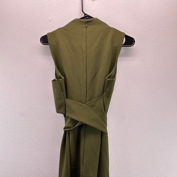 Andrea Iyamah Edar Jumpsuit Green Olive Med Classy - Picture 6 of 11